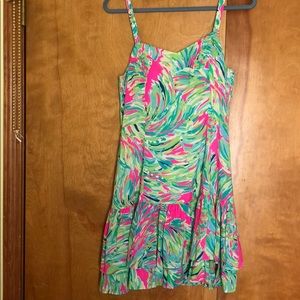 Lilly Pulitzer Morgana dress raz berry Shady Lady